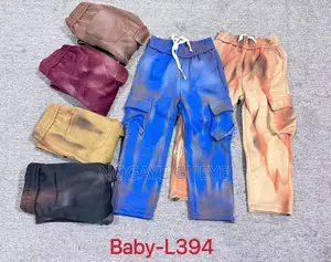 Photo - Pantalon Cargo Enfants 4 Ans 14 Ans