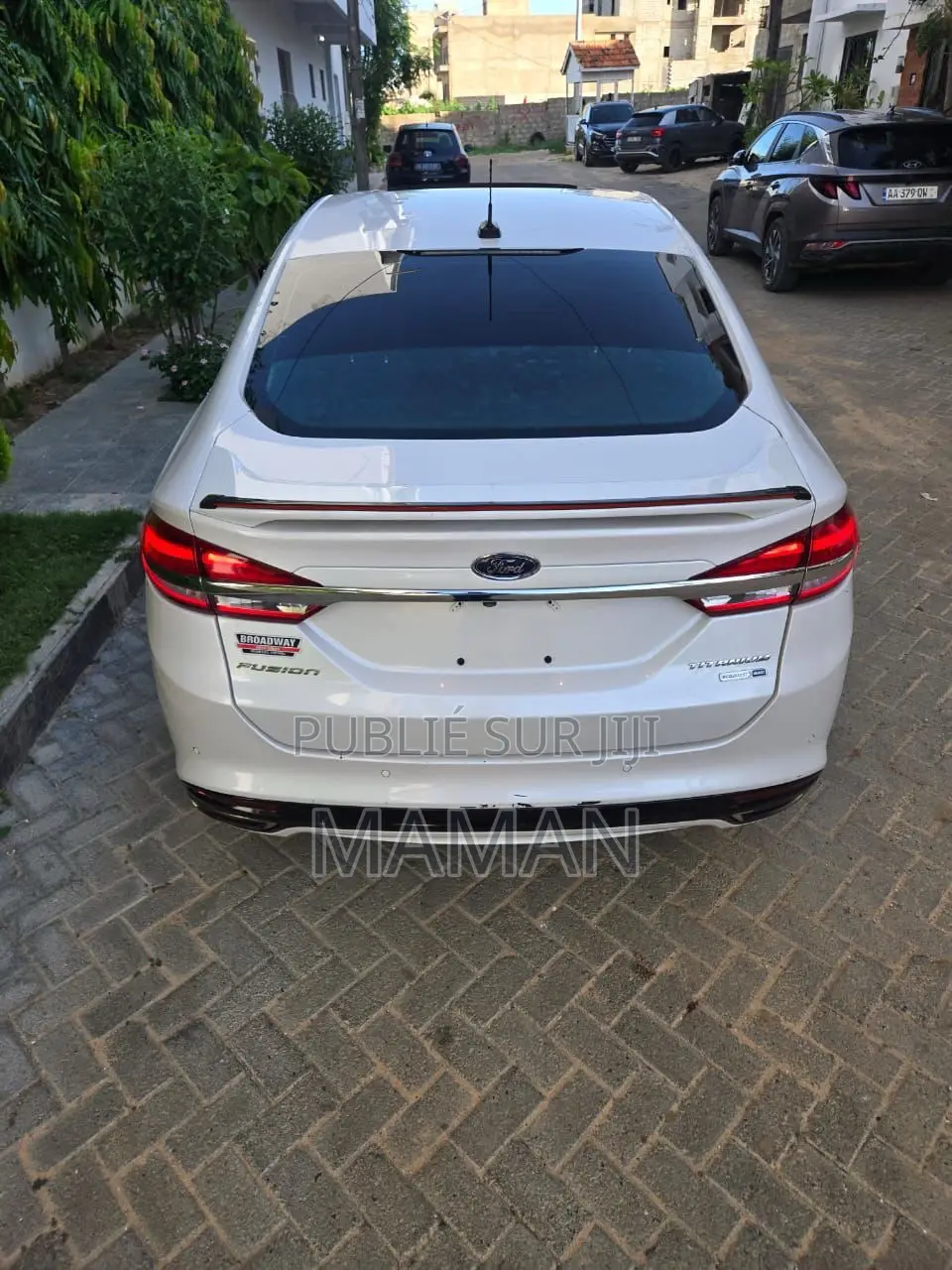 Ford Fusion Titanium AWD 2018 Blanc