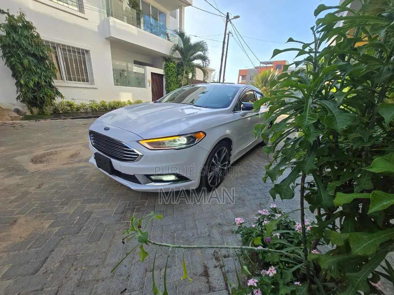 Ford Fusion Titanium AWD 2018 Blanc