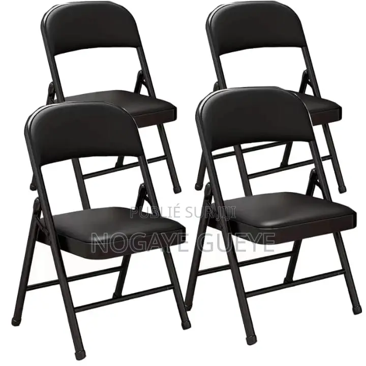 Chaise Pliable Couleur Noir