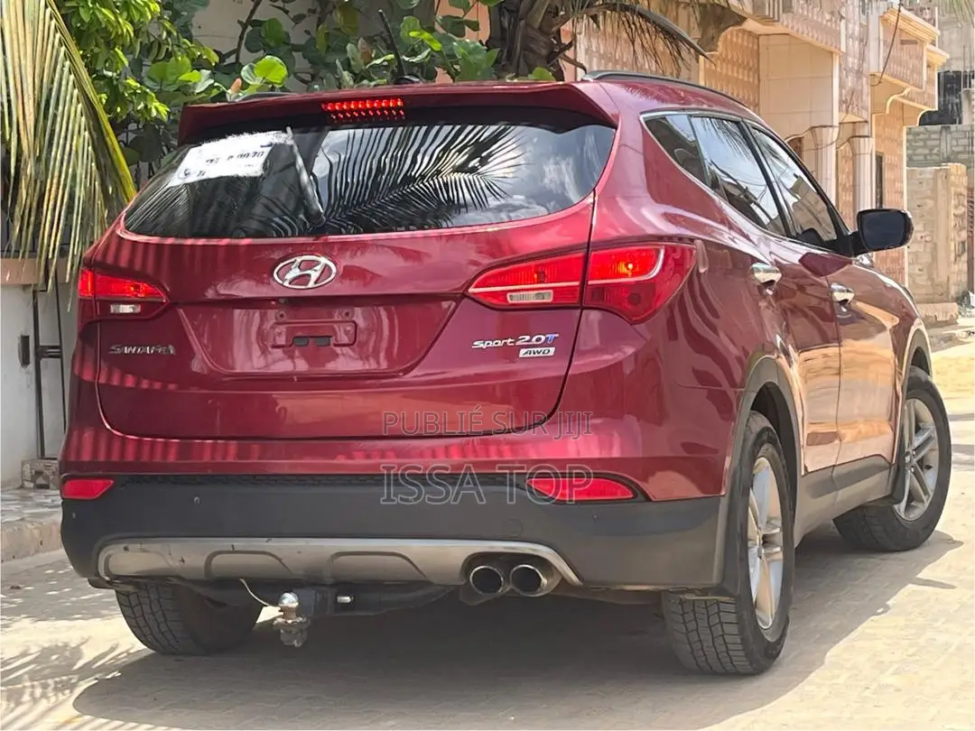 Hyundai Santa Fe 2016 Rouge