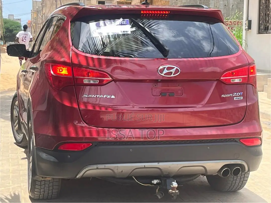 Hyundai Santa Fe 2016 Rouge