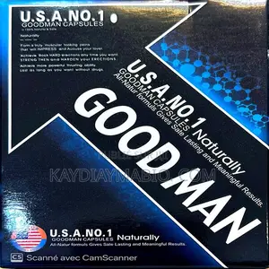 60 Caapsule Goodman : Dysfonction Eerectile