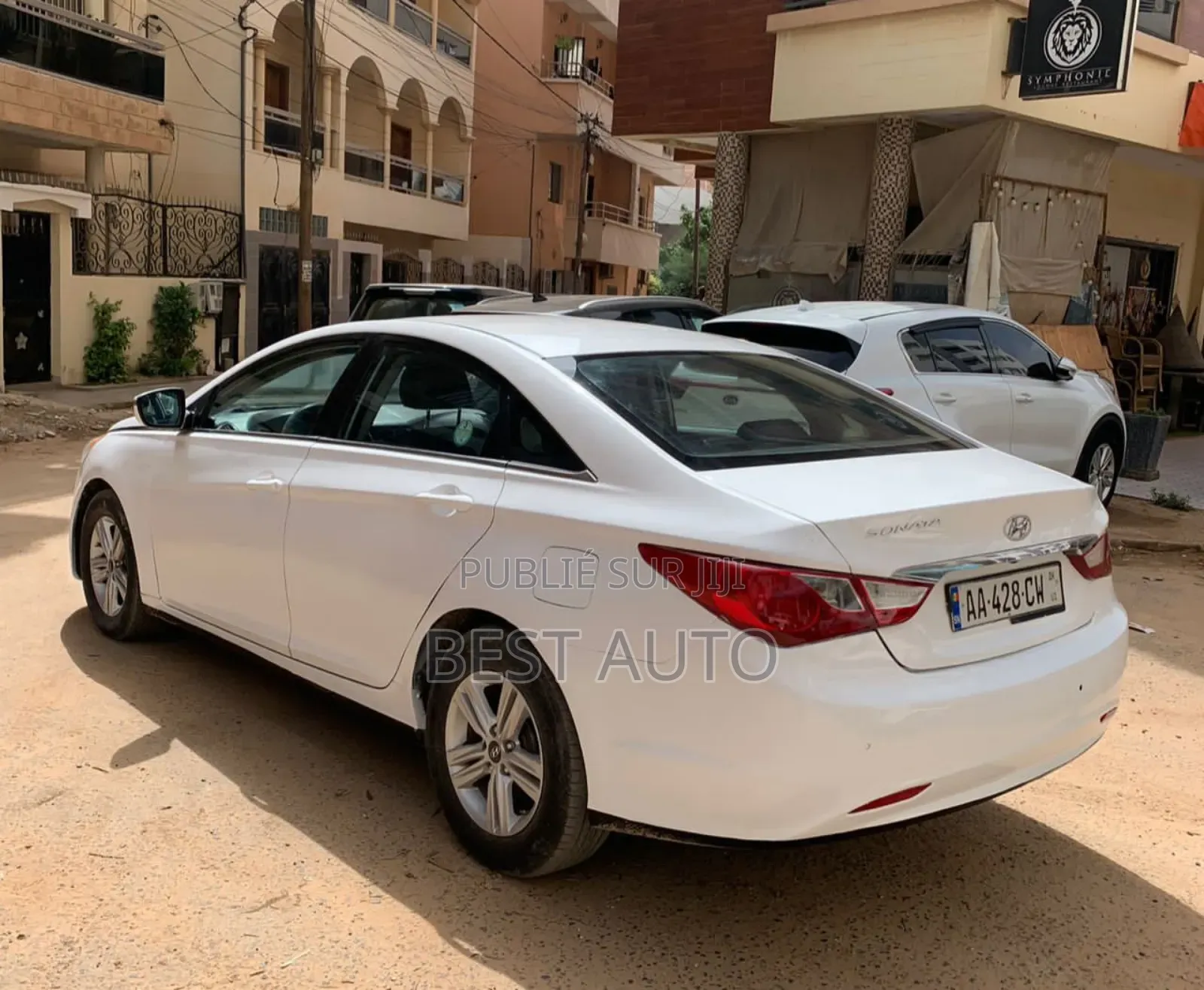 Hyundai Sonata 2013 Blanc
