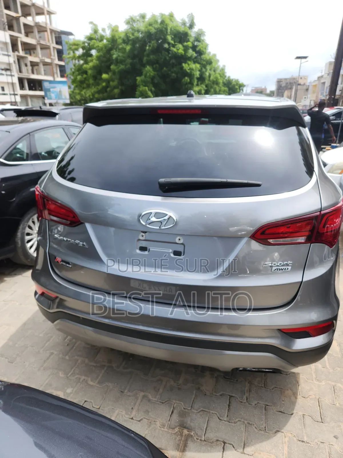Hyundai Santa Fe 2018 Gris