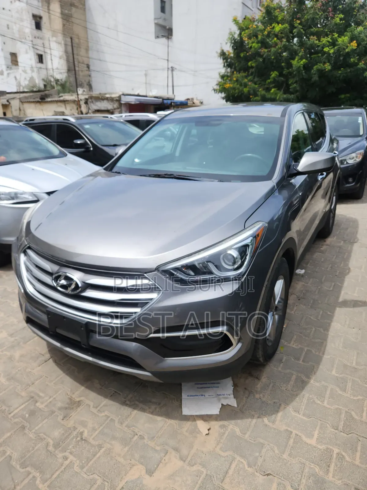 Hyundai Santa Fe 2018 Gris