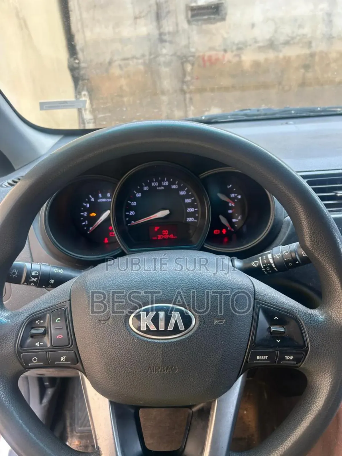 Kia Rio 2014 Blanc