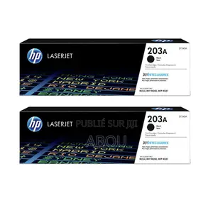 Photo - Toner Hp-203a Noir / Bleu / Jaune / Rouge