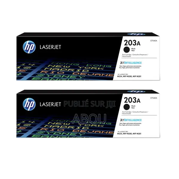 Toner Hp-203a Noir / Bleu / Jaune / Rouge