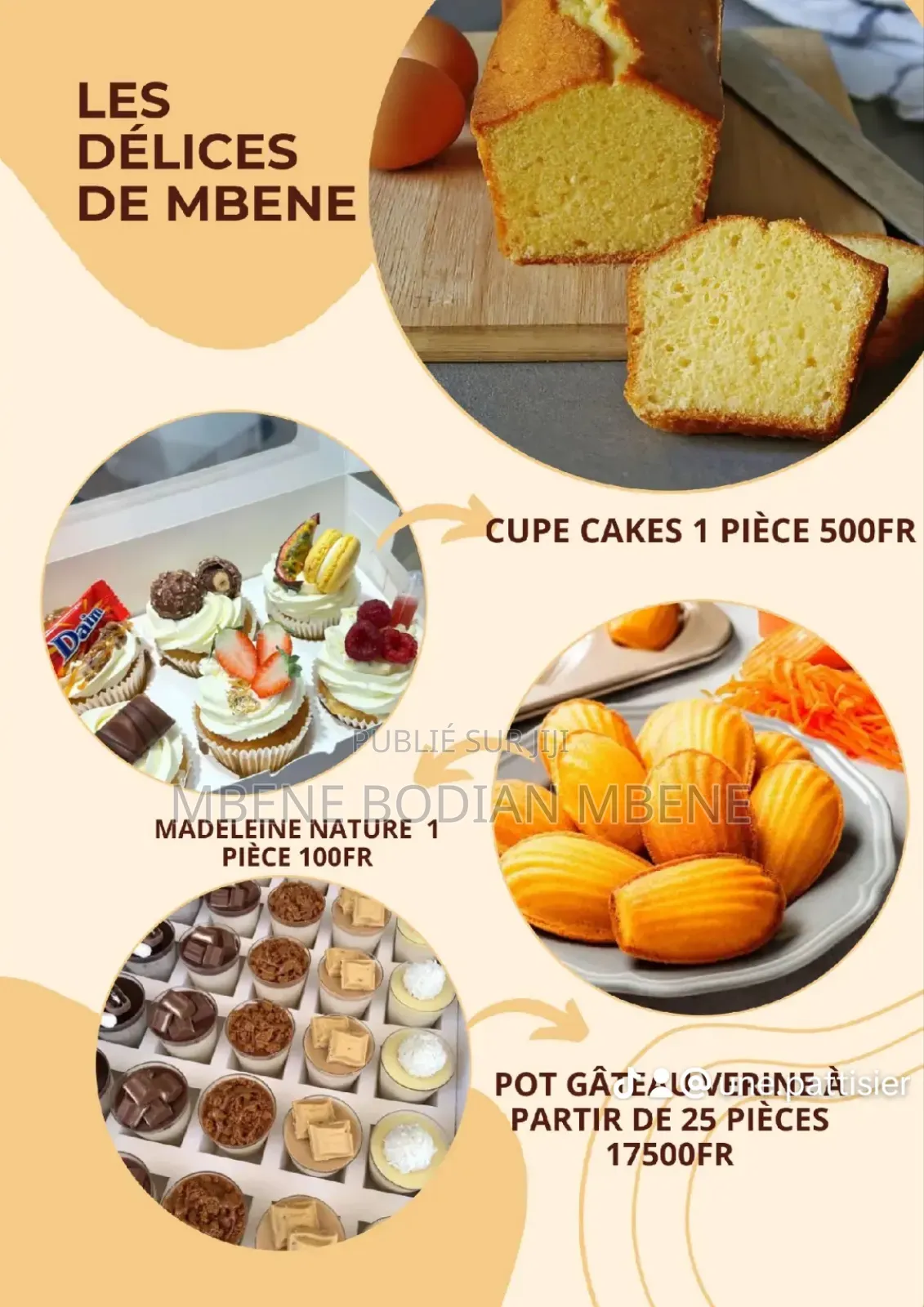 Pâtisserie Gâteau Crêpes Plateau Sucré