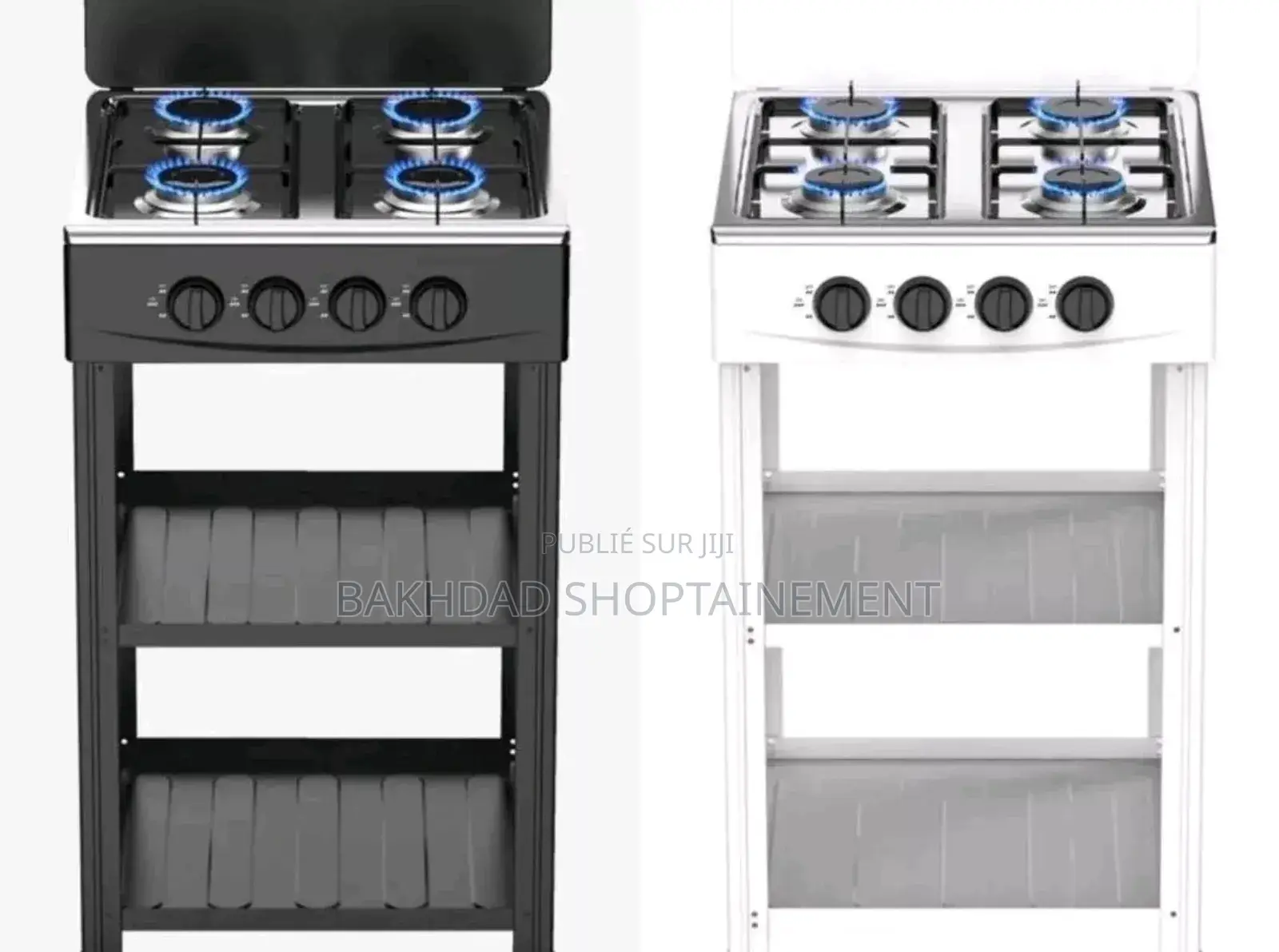 Cuisinière À Gaz 4 Feux – Design Compact Robuste