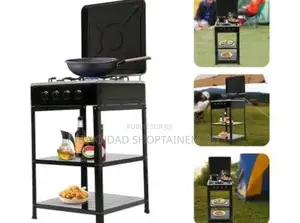 Cuisinière À Gaz 4 Feux – Design Compact Robuste