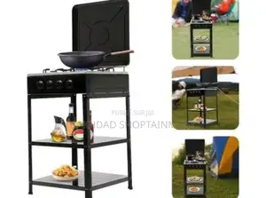 Cuisinière À Gaz 4 Feux – Design Compact Robuste