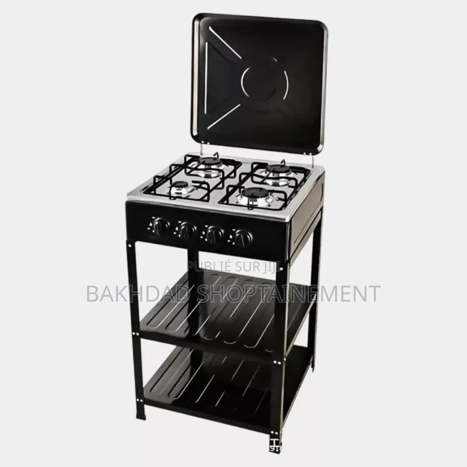 Cuisinière À Gaz 4 Feux – Design Compact Robuste