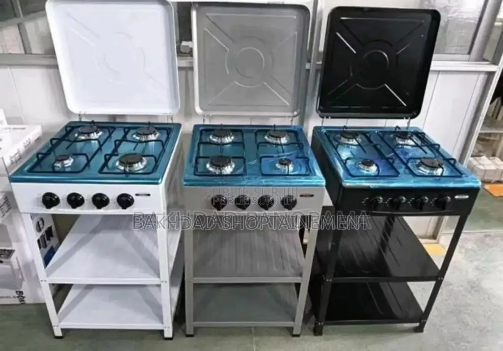Cuisinière À Gaz 4 Feux – Design Compact Robuste
