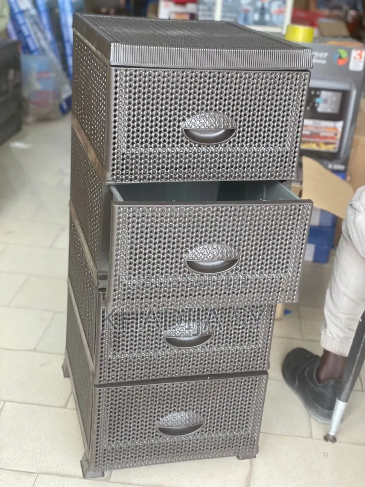 Chariot De Rangement en Plastique