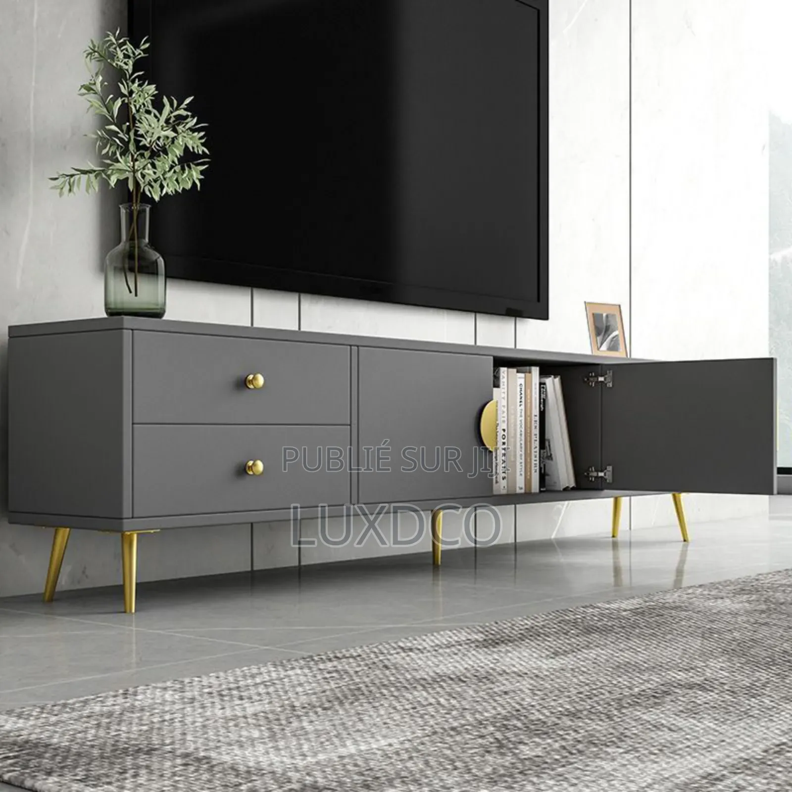 Meuble Tv Centre De Divertissement Minimaliste