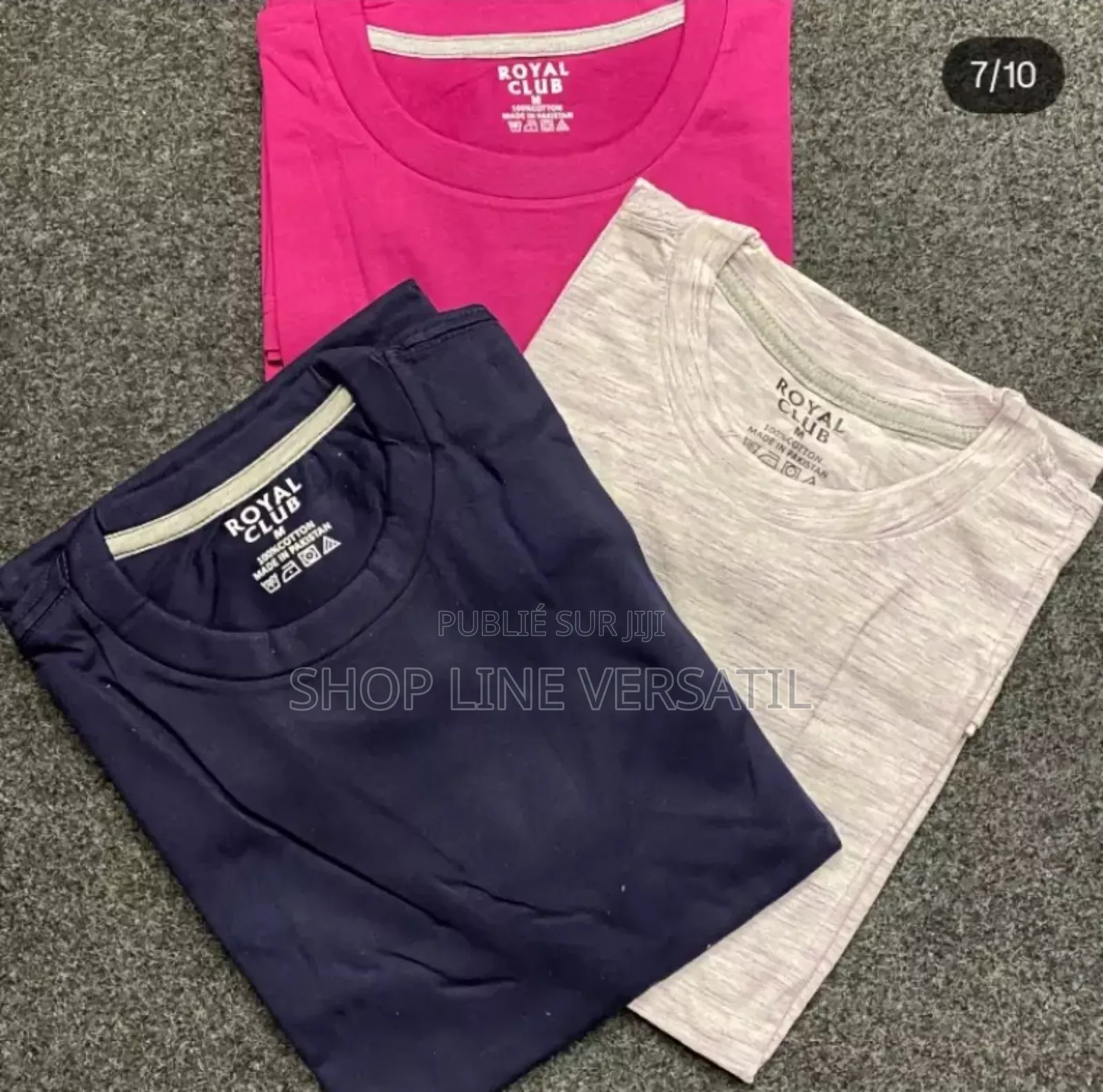 Chemise 3 Pour 5000xof