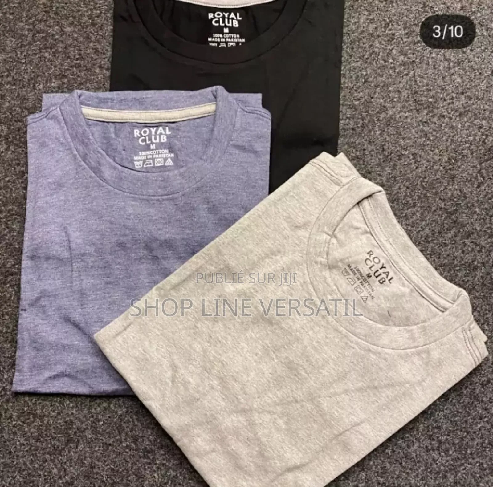 Chemise 3 Pour 5000xof