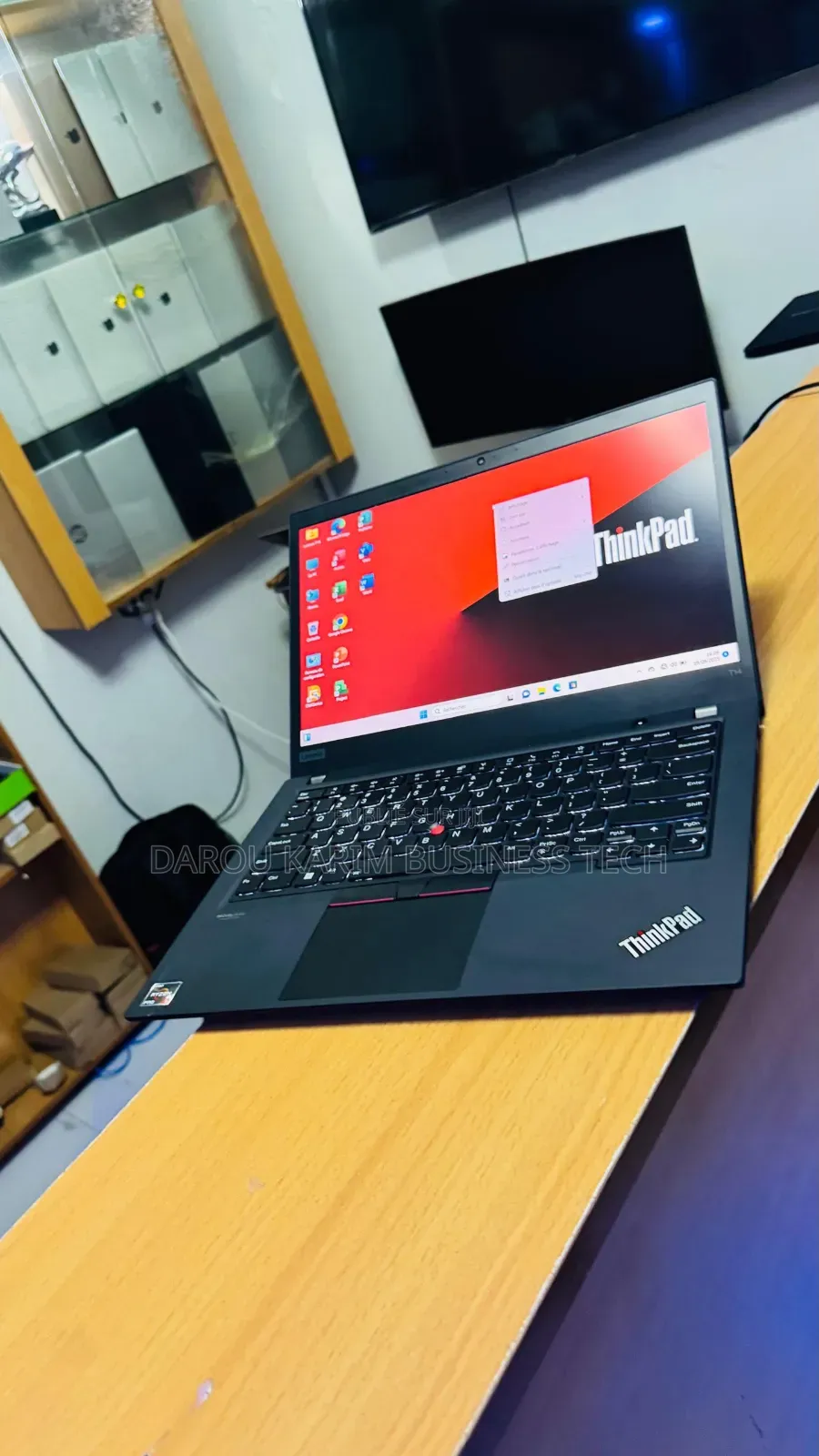New Ordinateur Portable Lenovo ThinkPad T14 16GB AMD Ryzen 5 SSD 512GB