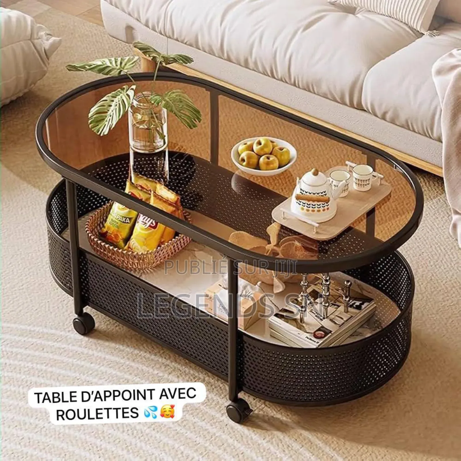 Table Basse Vip Étagère 