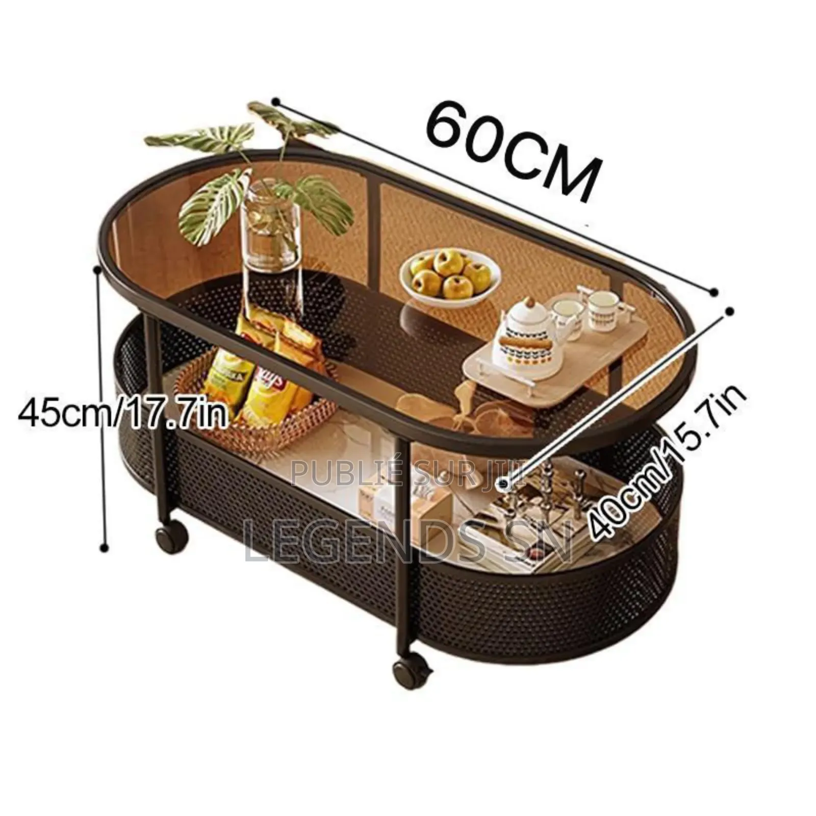 Table Basse Vip Étagère 