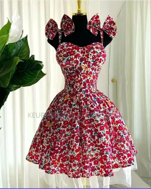 Photo - Robe Coton Floral