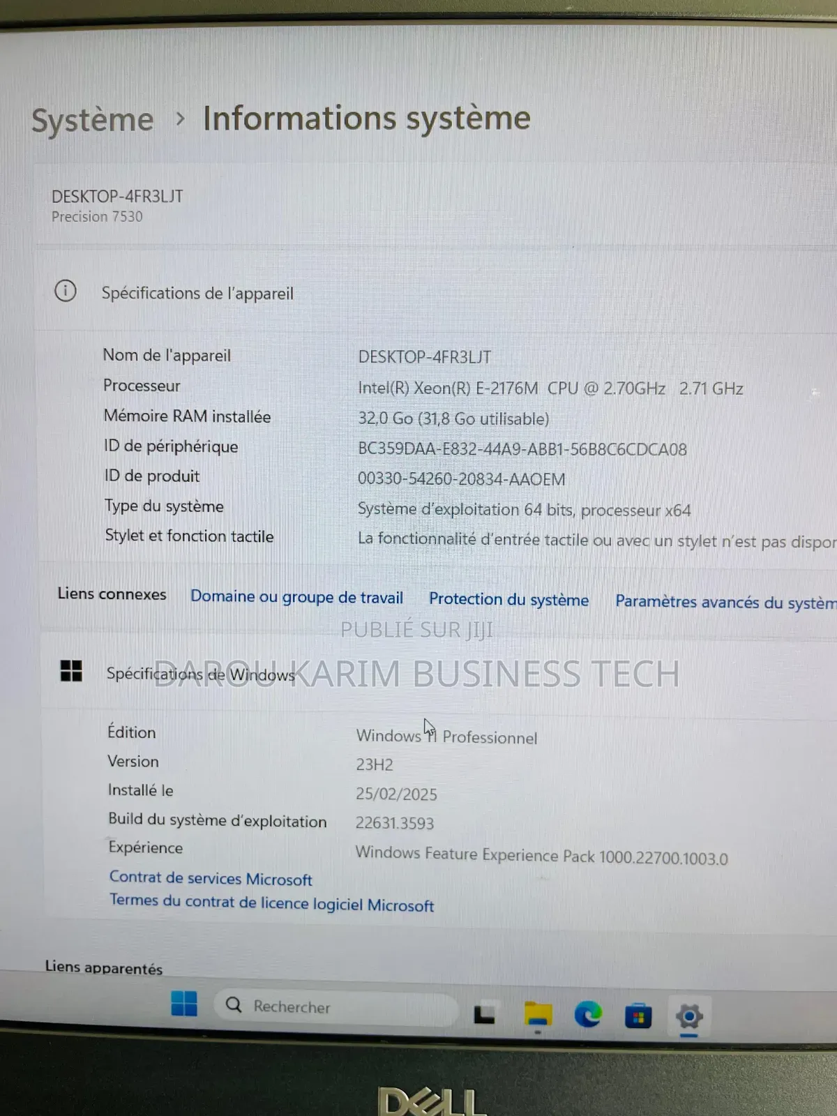 New Dell Precision 7530 32GB Intel Core I9 SSD 512GB