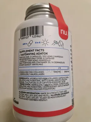 Capsules De Collagène De Poisson