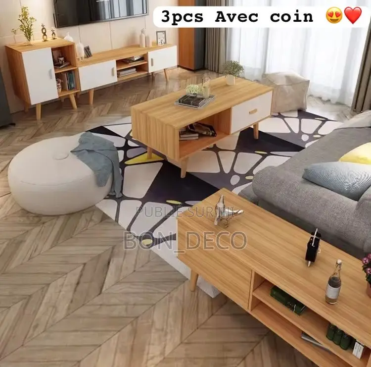 Meuble Tv Ensemble 3pcs