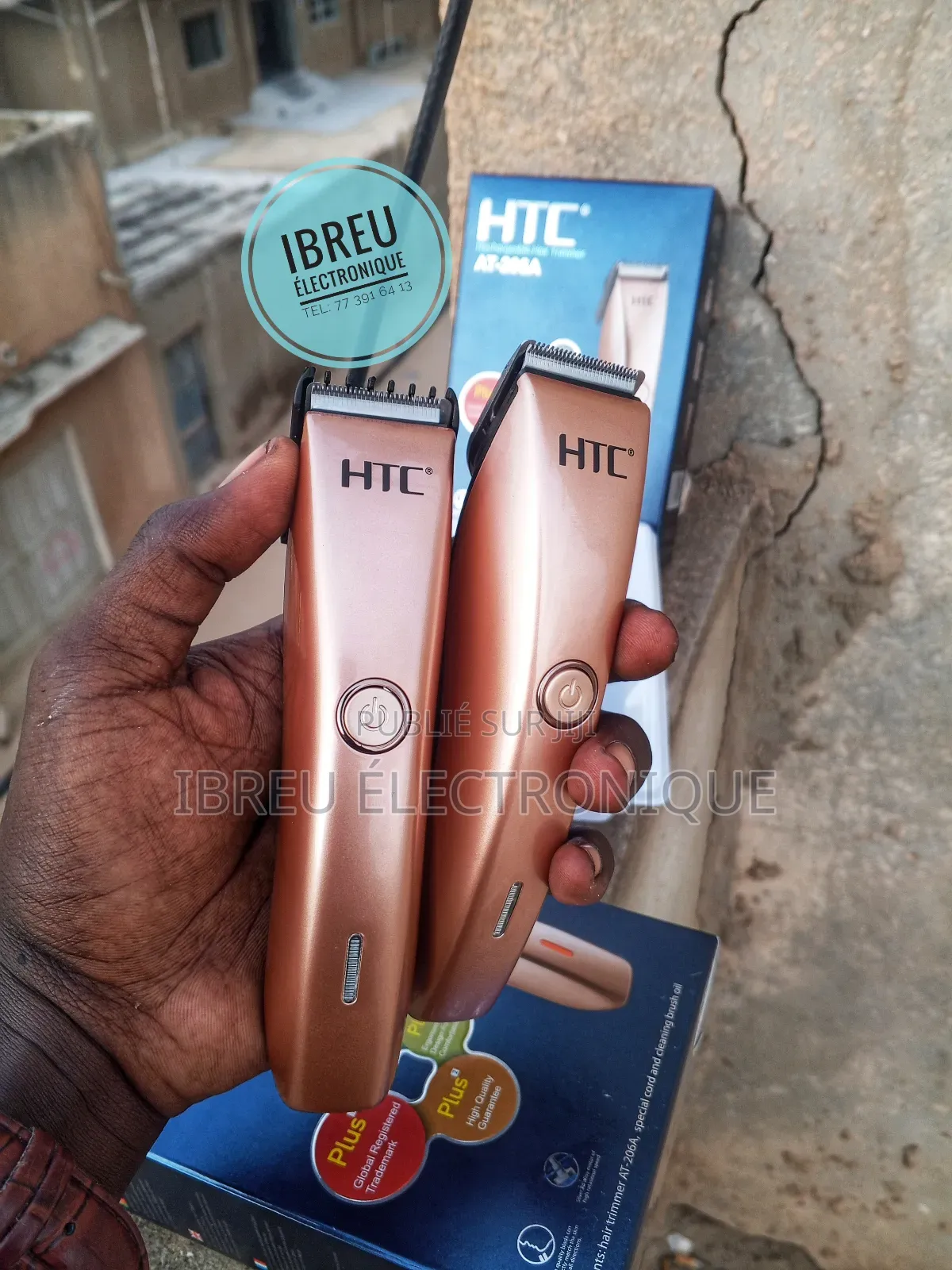 Tondeuse HTC Rechargeable – Pour Hommes Femmes !