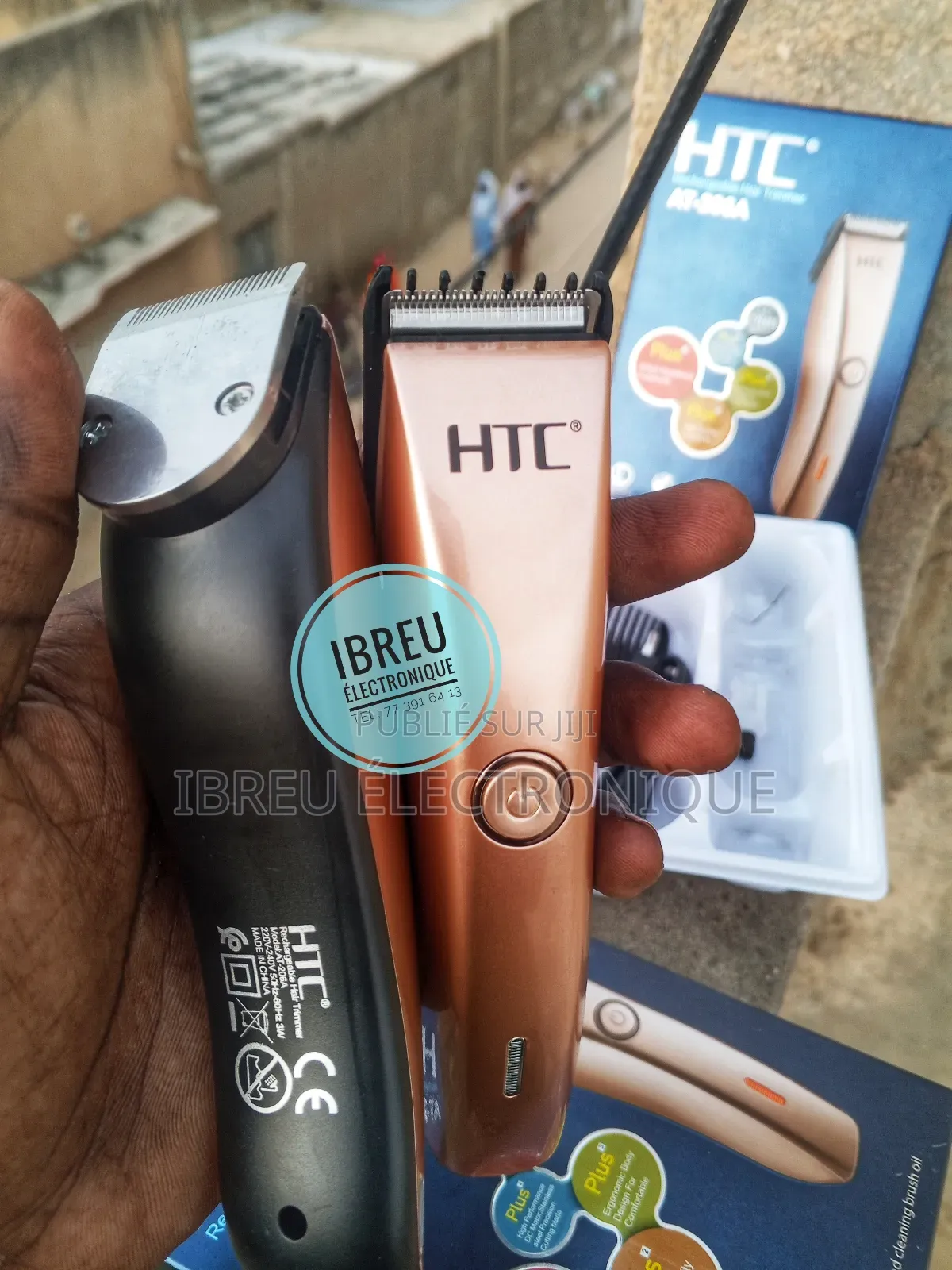 Tondeuse HTC Rechargeable – Pour Hommes Femmes !