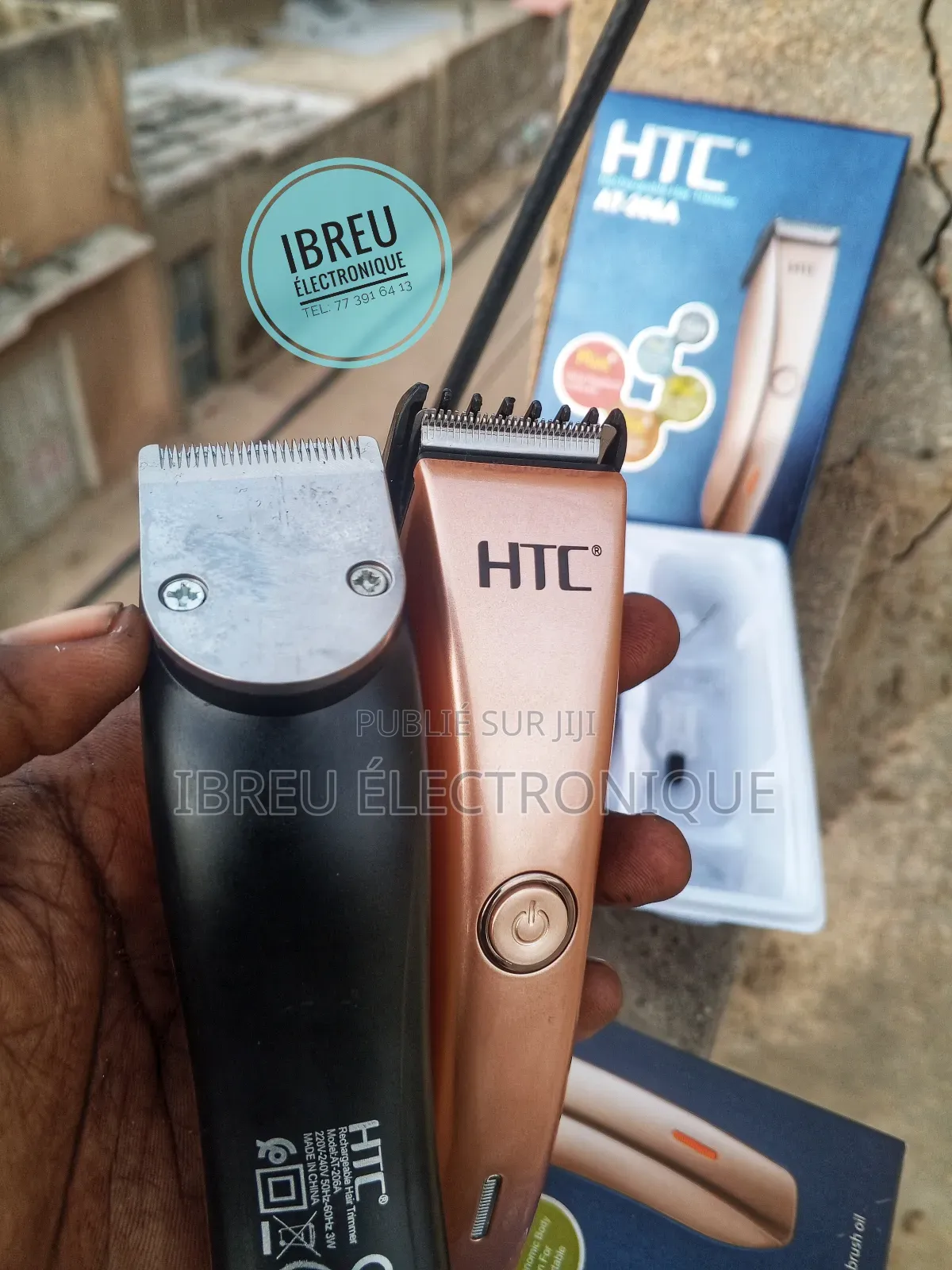 Tondeuse HTC Rechargeable – Pour Hommes Femmes !