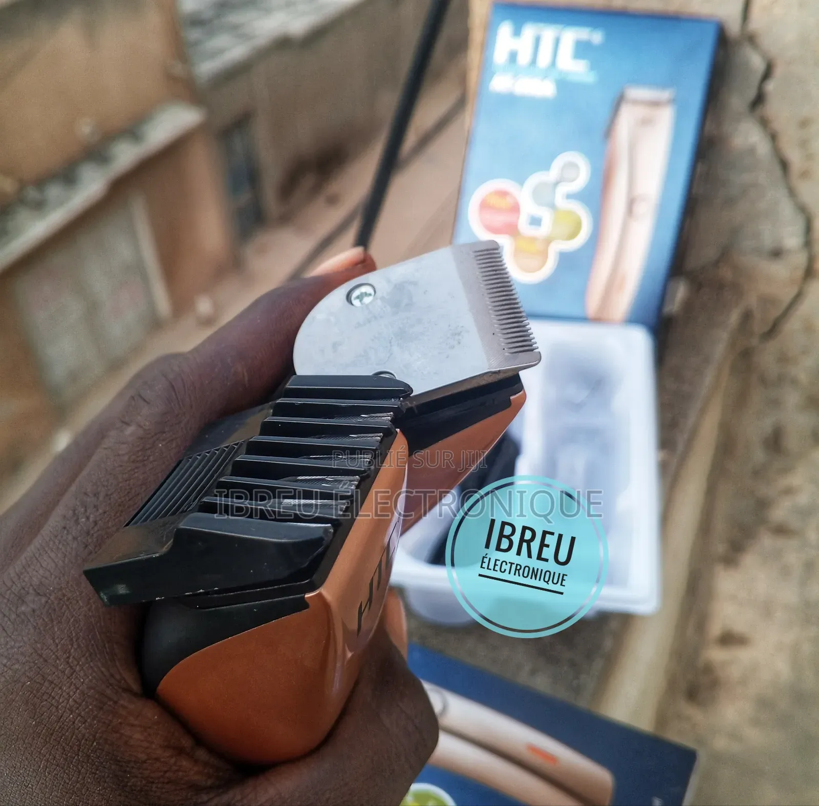 Tondeuse HTC Rechargeable – Pour Hommes Femmes !