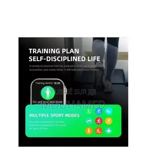 2,2 Pouce Plein Ècran Tactile Montre Intelligente Sports Fitness Tel