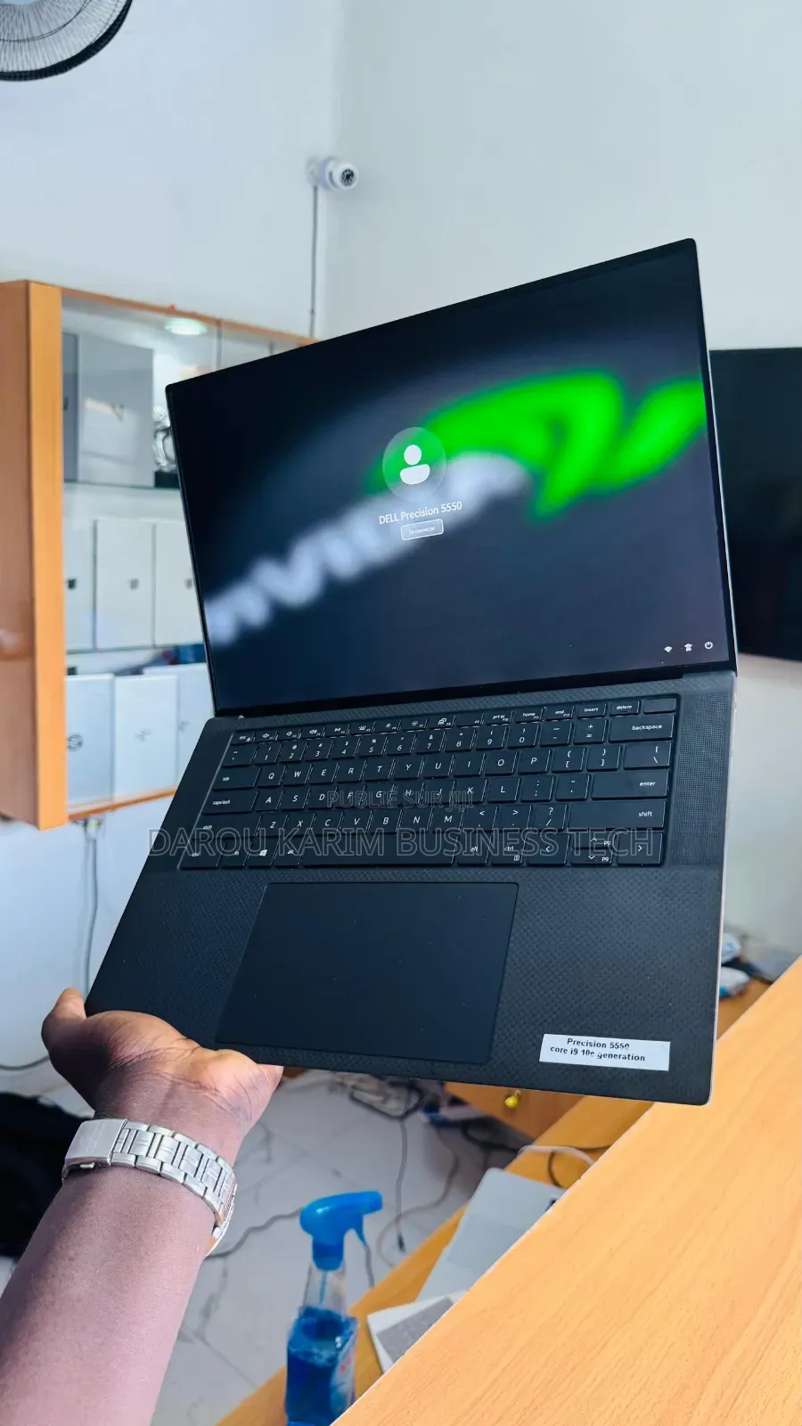 New Ordinateur portable Dell Precision 5550 32GB Intel Core i9 SSD 1T