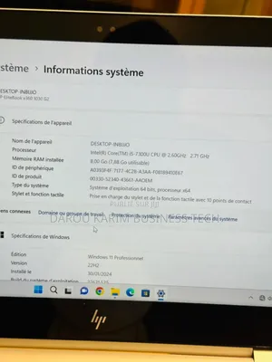 New HP EliteBook X360 1030 G2 8GB Intel Core I5 SSD 256GB