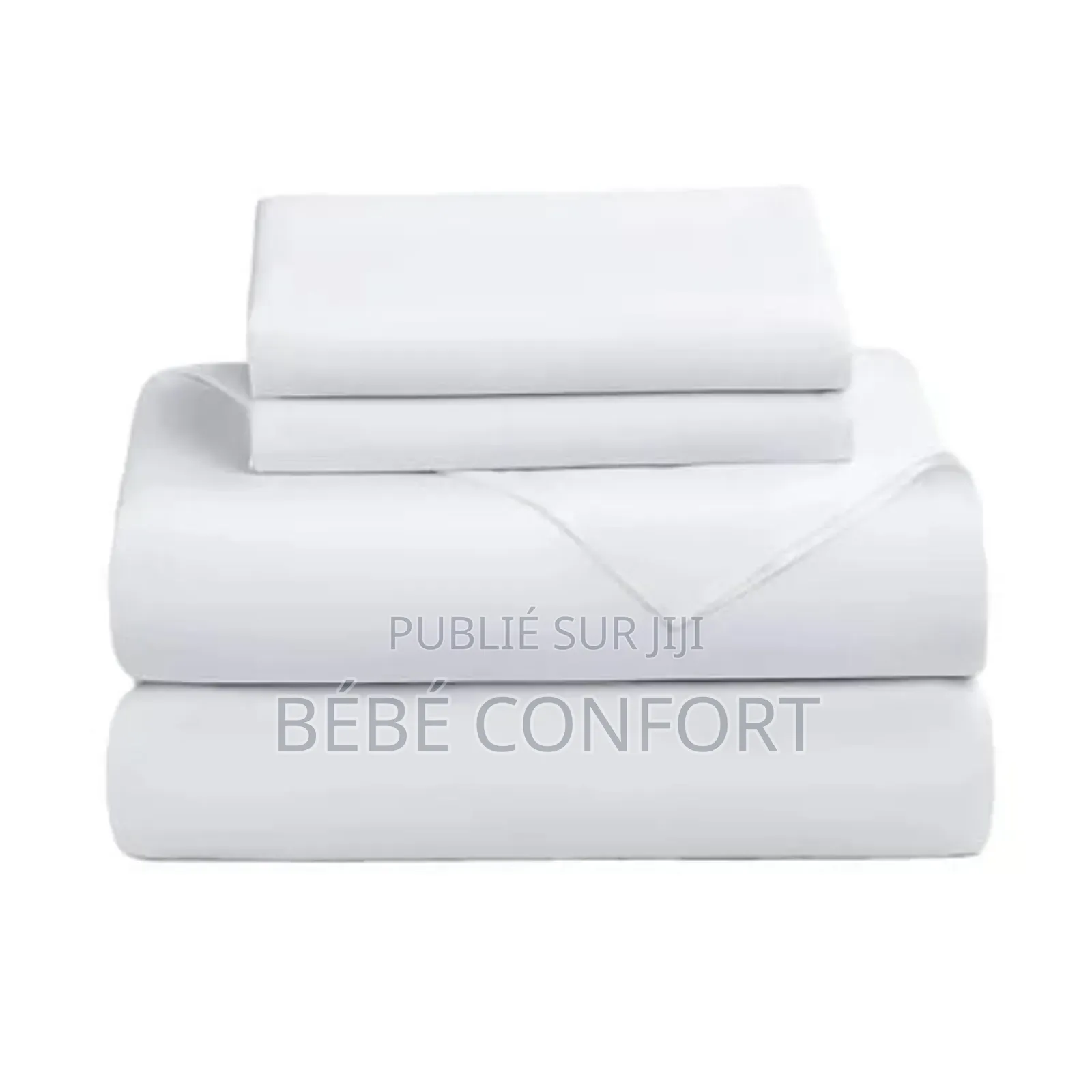 Draps Blancs en Coton
