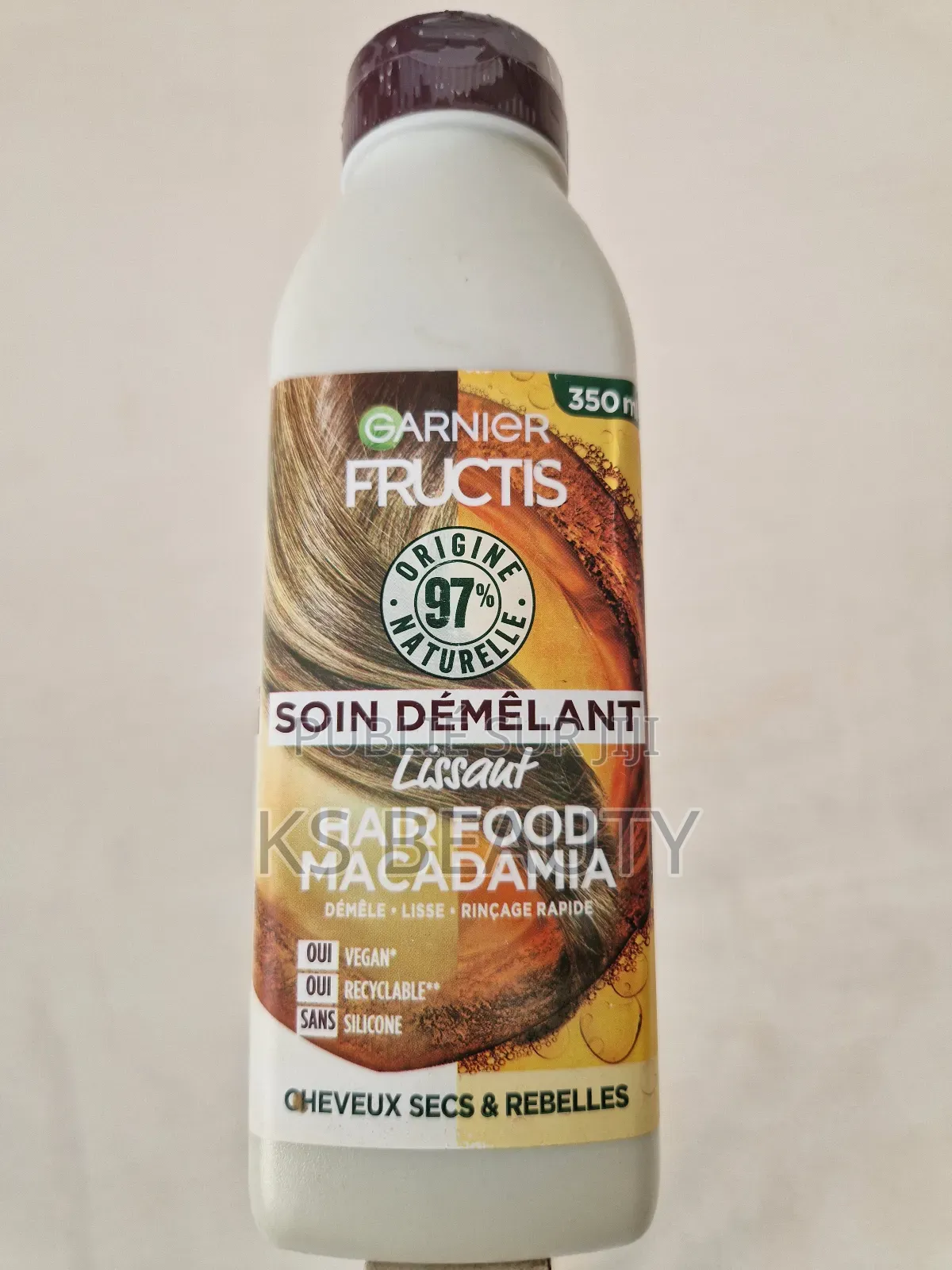 Garnier Fructis Masque Hair Food Fructis Démmêlant Lissant