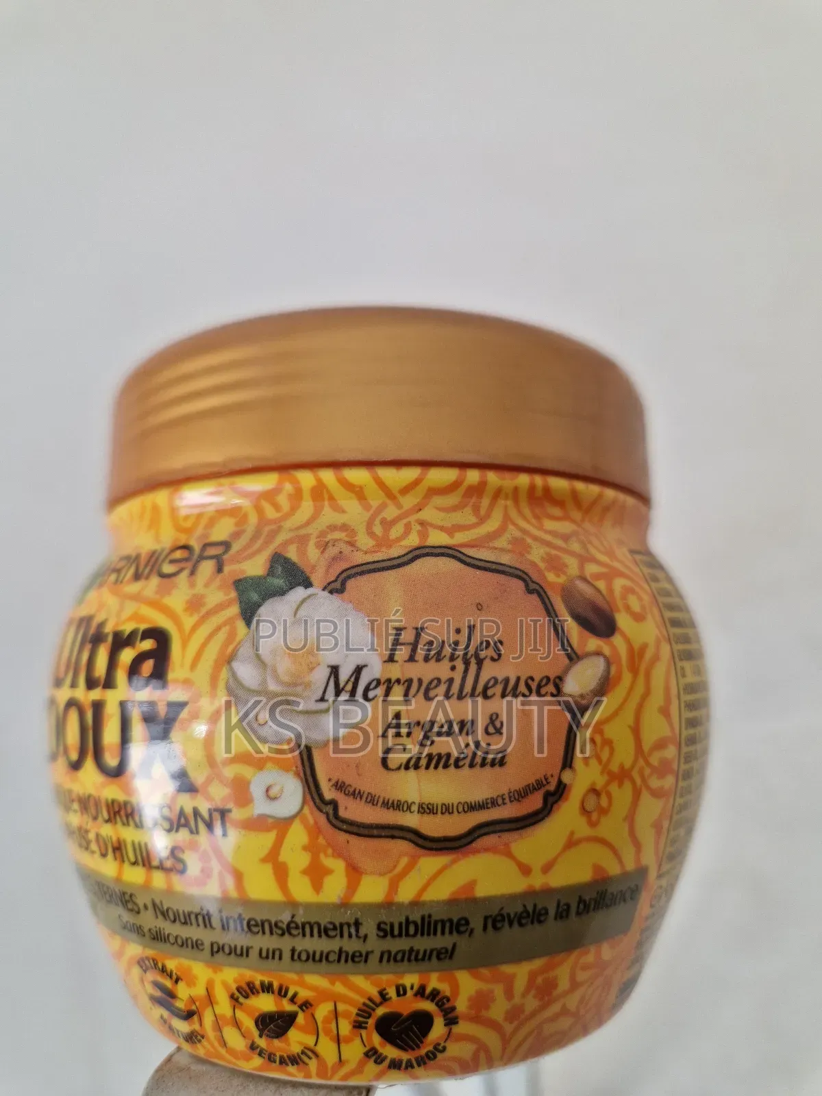 Garnier Ultra Doux Masque Nourrissant Huile d'Argan Camélia 350ml
