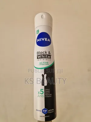 Photo - Déodorant Anti-Transpirant Nivea Black White Invisible Active