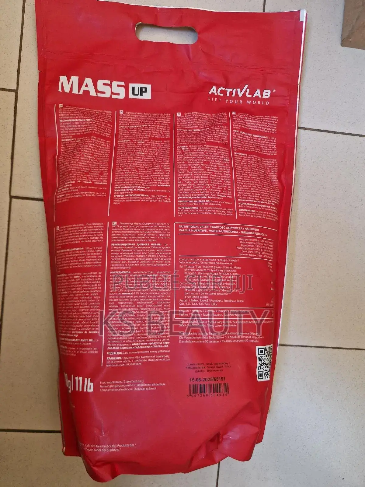 Protéine Mass Up 5000g