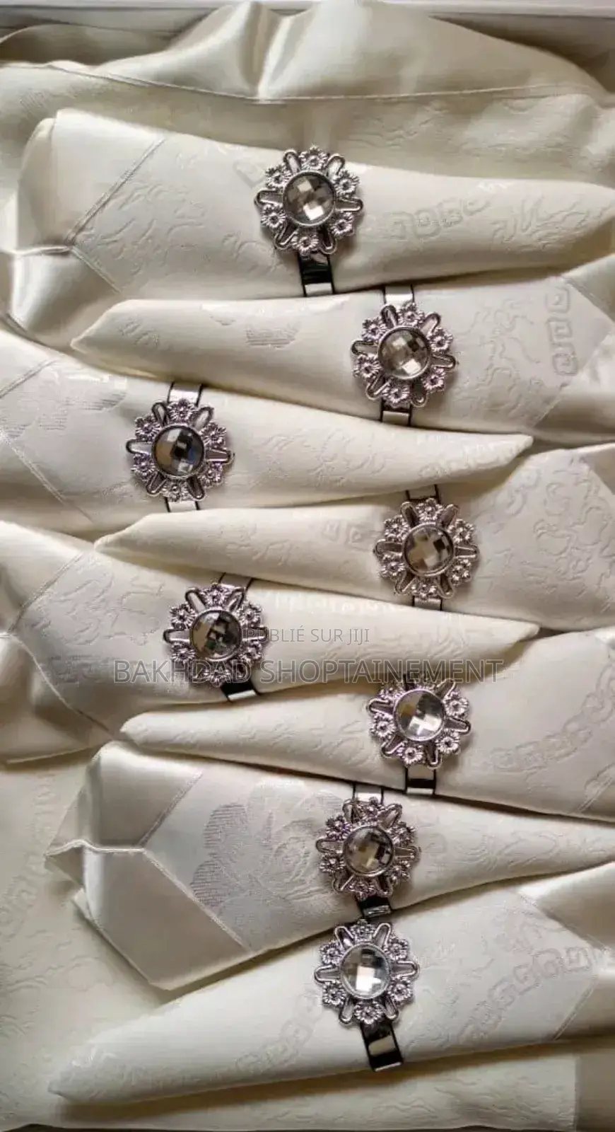 Ensemble De Table 9 Pièces – Style Élégant Floral