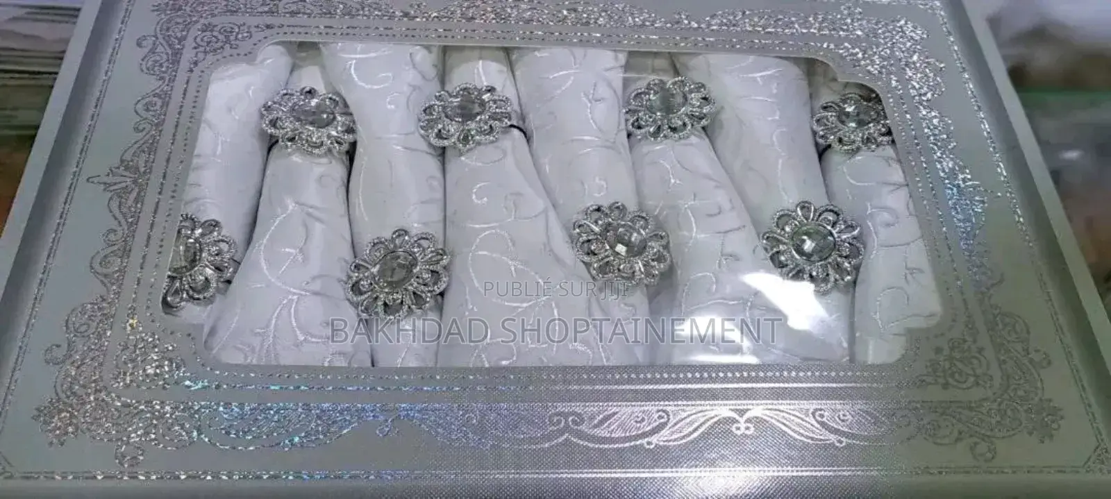 Ensemble De Table 9 Pièces – Style Élégant Floral