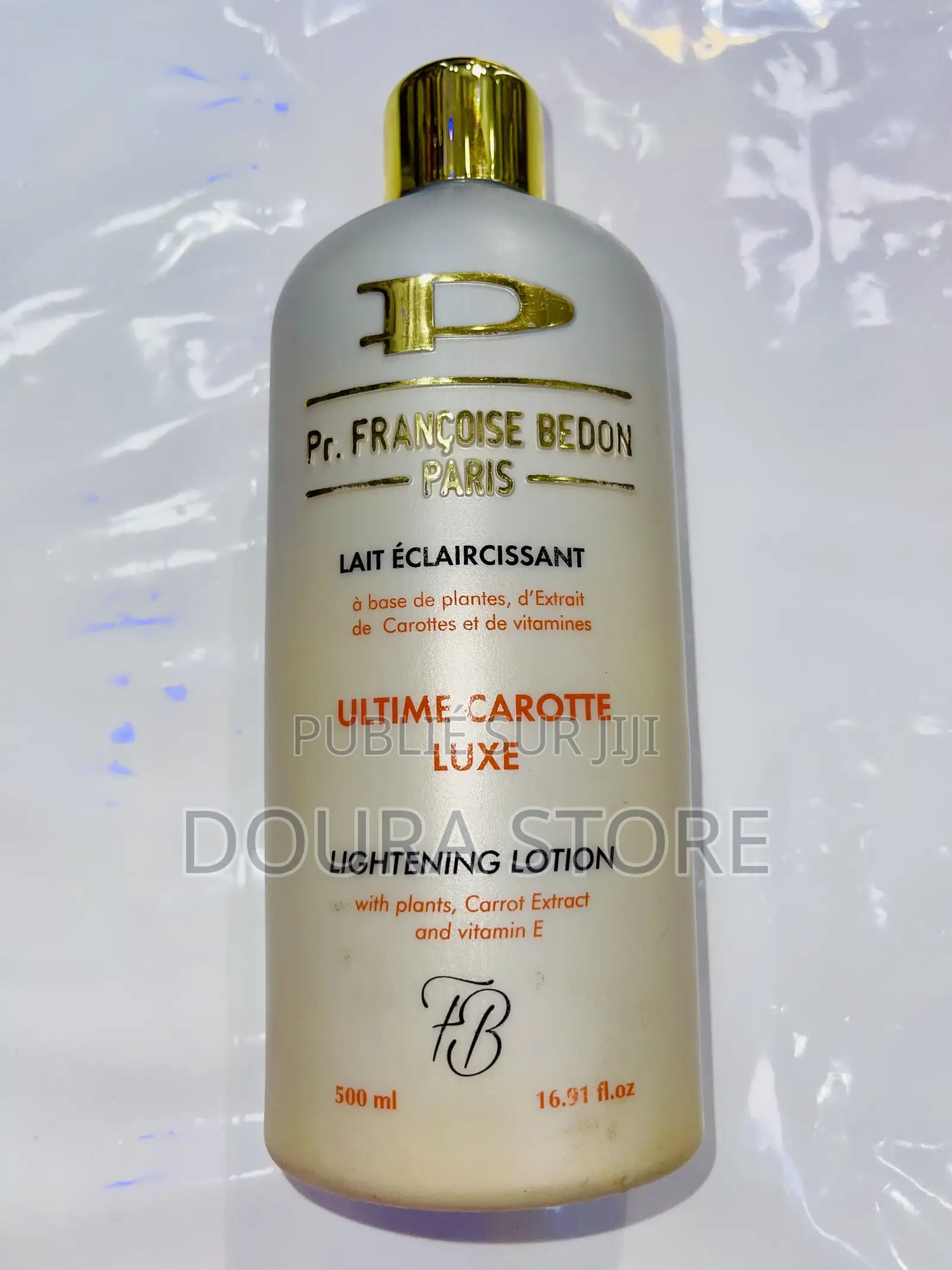 Lait Françoise Bedon Ultime Gold Et Carotte