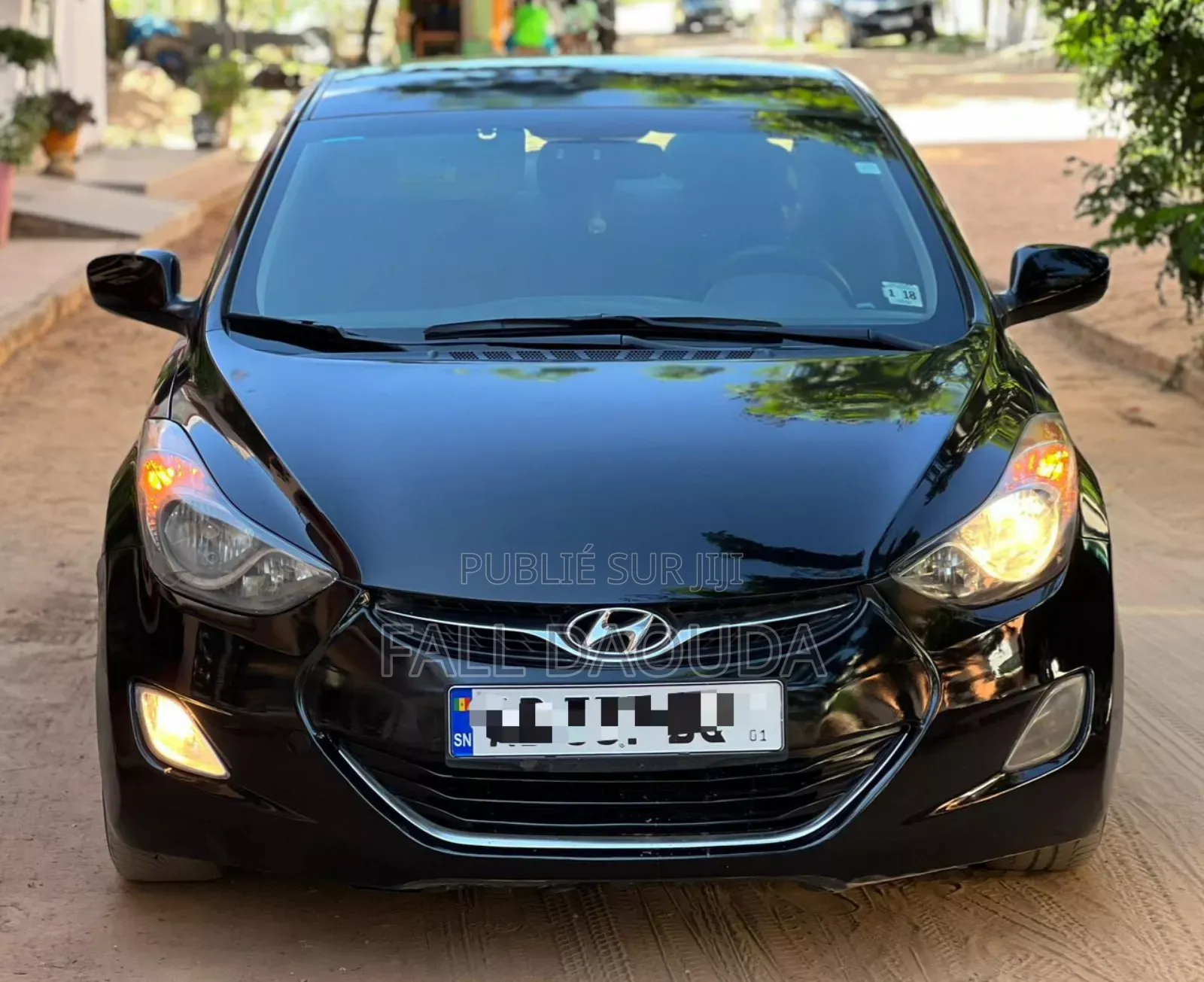 Hyundai Elantra 2013 Black