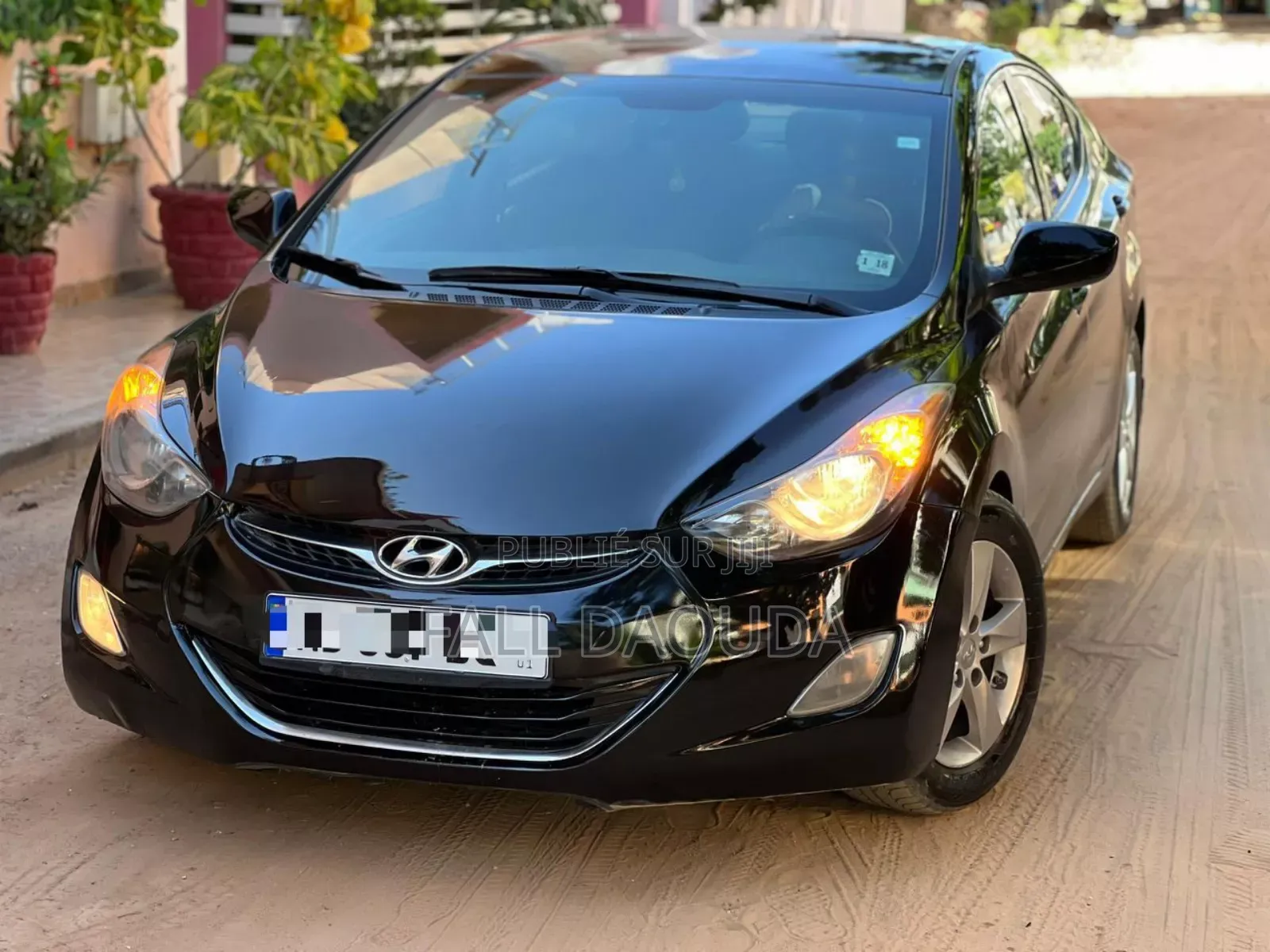 Hyundai Elantra 2013 Black