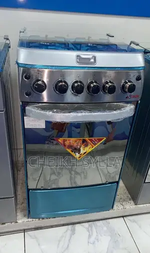 Cuisiniere Astech Inox 4feux Full Options