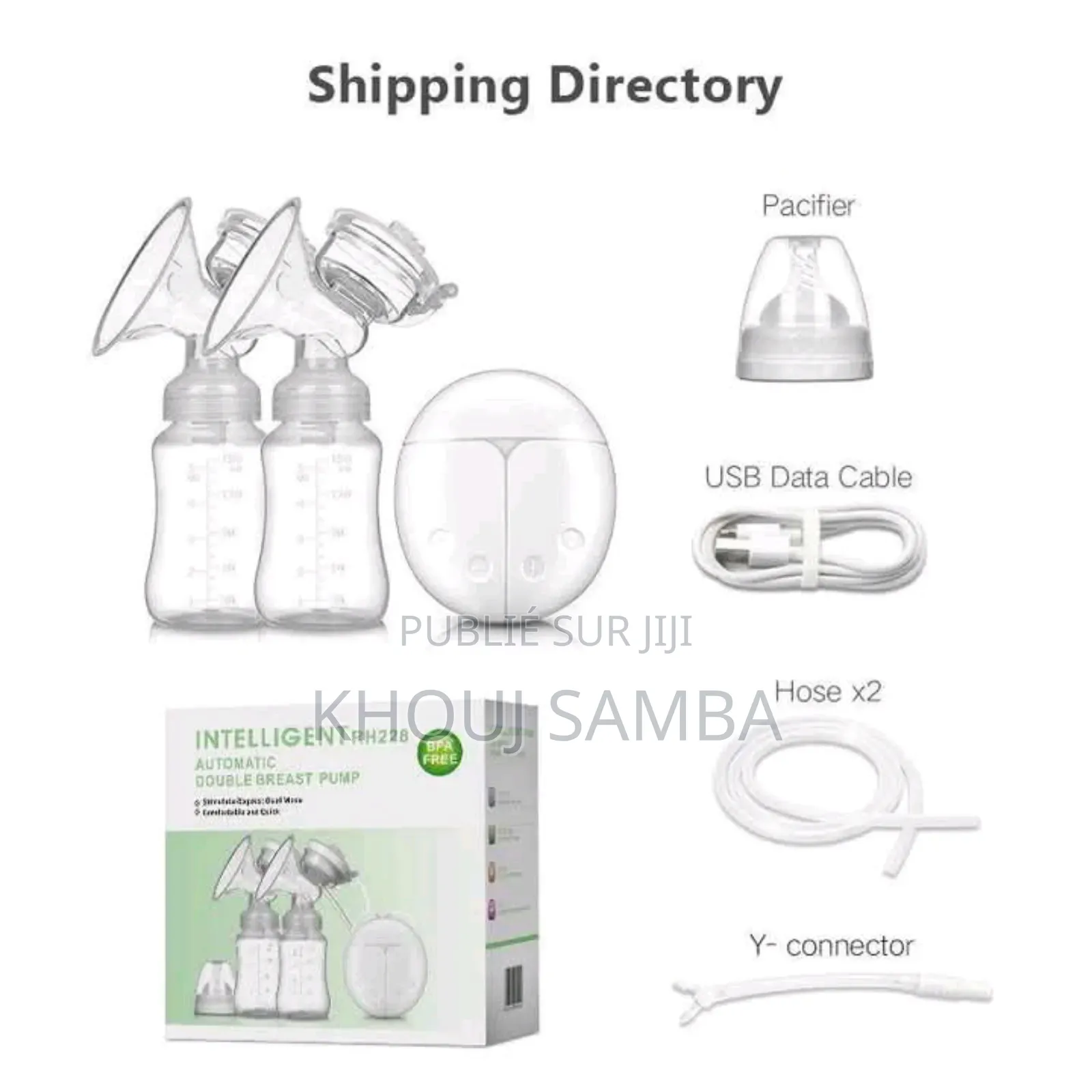 Tire Lait Électrique Double Pompe