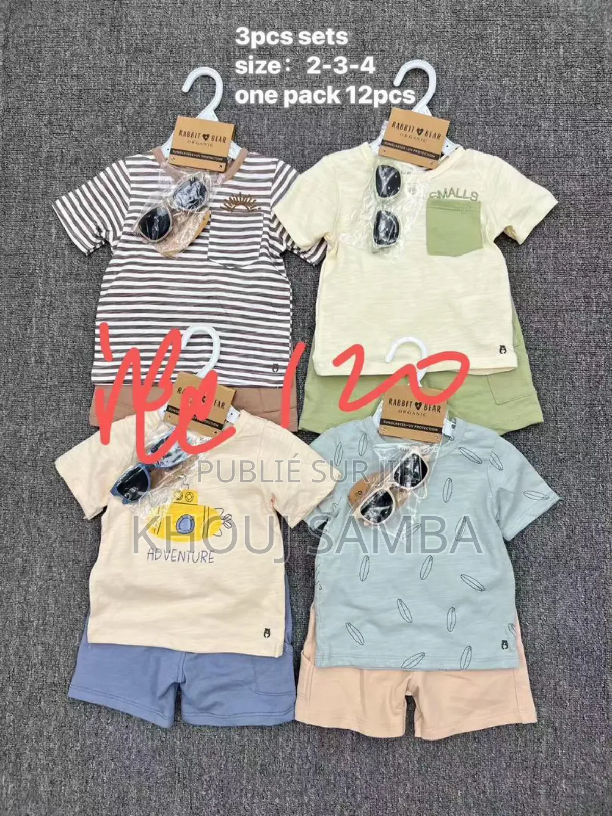 Ensemble 3 Sets Stylés